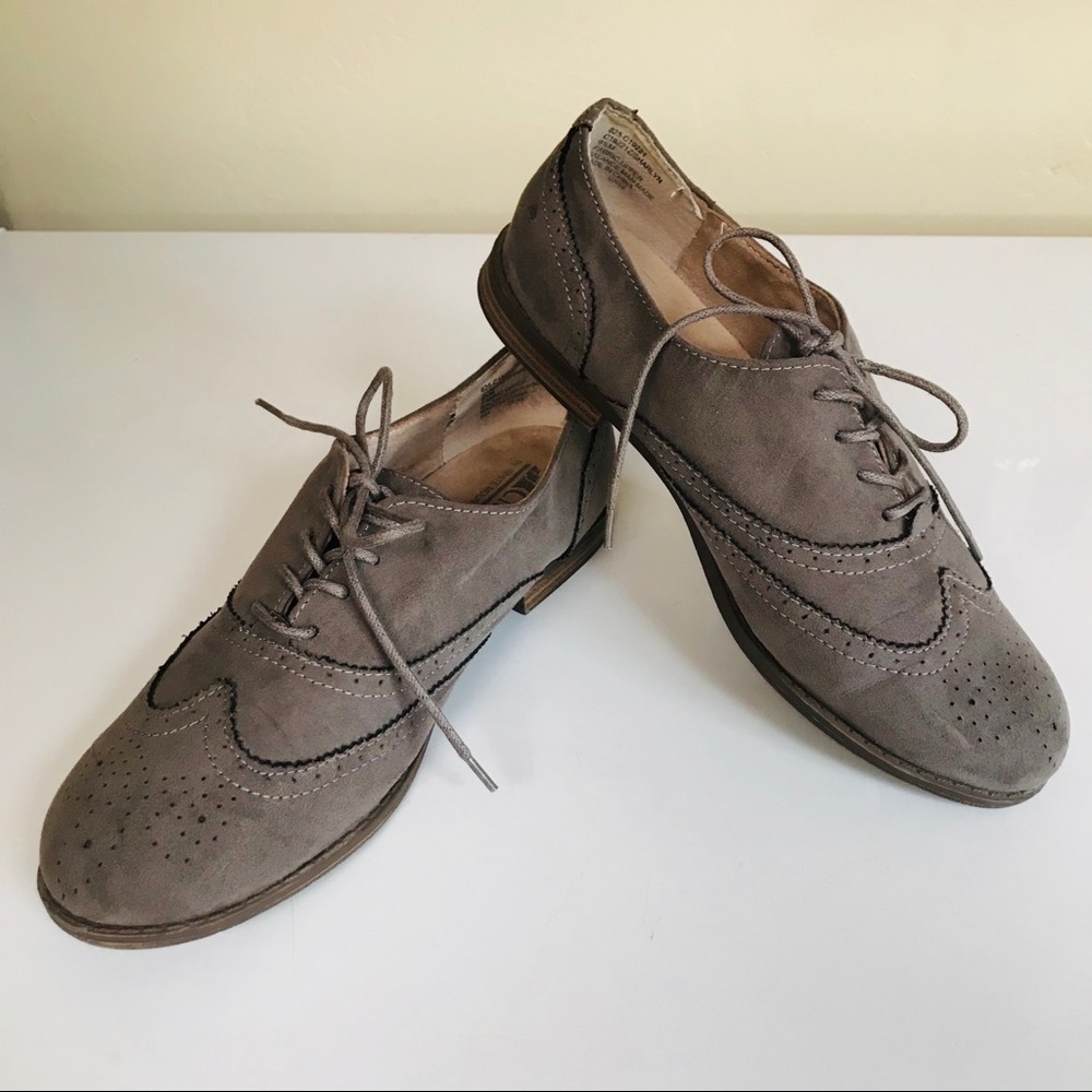 Cliffs White Mountain Suede Oxford Shoes 9.5M